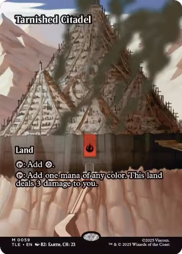 Tarnished Citadel (Borderless) (59), Avatar: The Last Airbender: Eternal-Legal — Magic card price