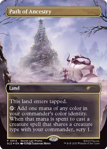 Path of Ancestry (0914) (Rainbow Foil) (914), Secret Lair Drop Series — Magic card price