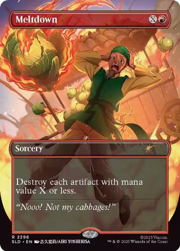 Meltdown (2296), Secret Lair Drop Series — Magic card price