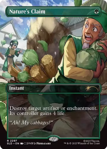 Nature's Claim (2297), Secret Lair Drop Series — Magic card price