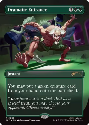 Dramatic Entrance (2290), Secret Lair Drop Series — Magic card price