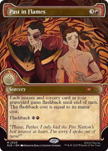 Past in Flames (2303), Secret Lair Drop Series — Magic card price