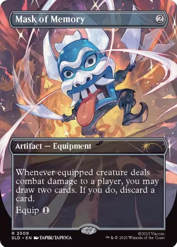 Mask of Memory (2309), Secret Lair Drop Series — Magic card price