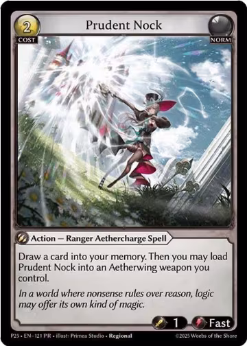 Prudent Nock (121), Promotional Cards — Grand Archive card price