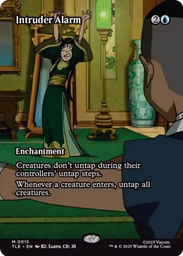 Intruder Alarm (Borderless) (15), Avatar: The Last Airbender: Eternal-Legal — Magic card price