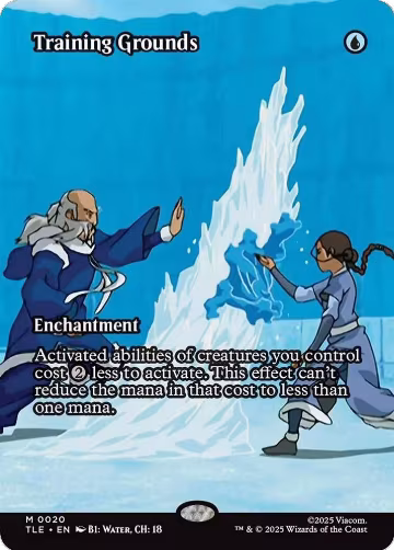 Training Grounds (Borderless) (20), Avatar: The Last Airbender: Eternal-Legal — Magic card price