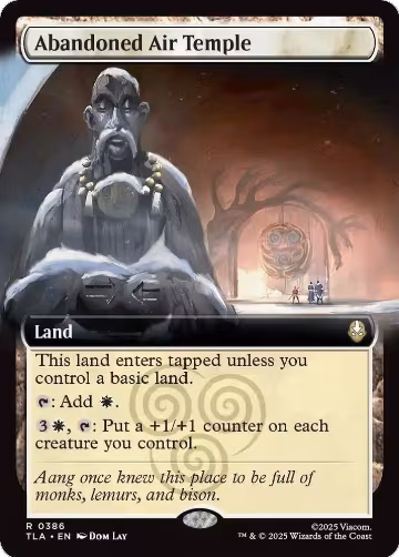 Abandoned Air Temple (Extended Art) (386), Avatar: The Last Airbender — Magic card price