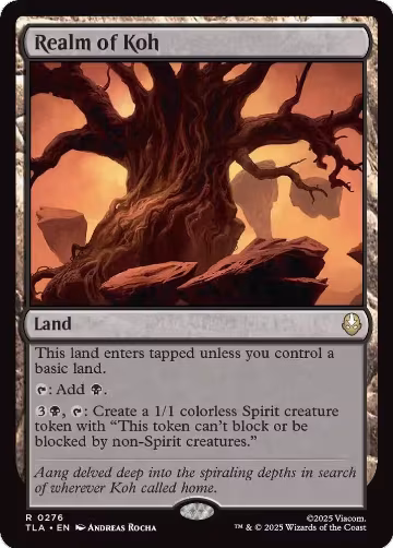 Realm of Koh (276), Avatar: The Last Airbender — Magic card price