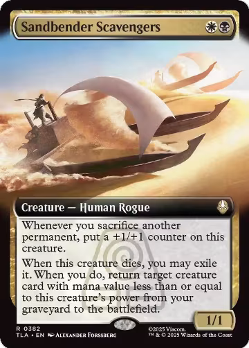 Sandbender Scavengers (Extended Art) (382), Avatar: The Last Airbender — Magic card price