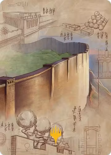 The Walls of Ba Sing Se Art Card (Gold-Stamped Planeswalker Symbol) (38), Art Series: Avatar: The Last Airbender — Magic card price