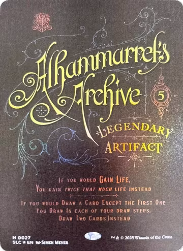 Alhammarret's Archive (27), Secret Lair Countdown Kit — Magic card price