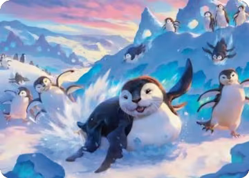 Otter-Penguin Art Card (4), Art Series: Avatar: The Last Airbender — Magic card price