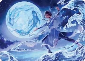 Waterbender Ascension Art Card (6), Art Series: Avatar: The Last Airbender — Magic card price
