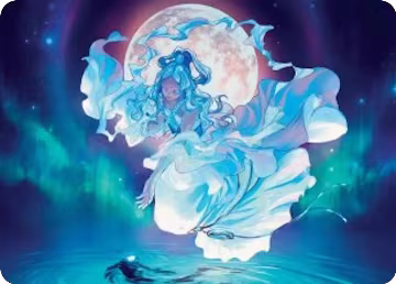 Yue, the Moon Spirit Art Card (7), Art Series: Avatar: The Last Airbender — Magic card price