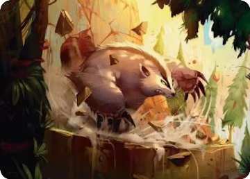 Badgermole Art Card (12), Art Series: Avatar: The Last Airbender — Magic card price