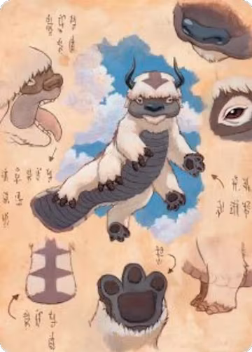 Appa, Steadfast Guardian Art Card (32), Art Series: Avatar: The Last Airbender — Magic card price