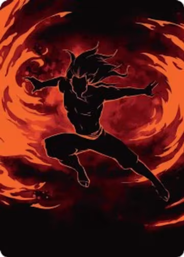 Ozai, the Phoenix King Art Card (39), Art Series: Avatar: The Last Airbender — Magic card price