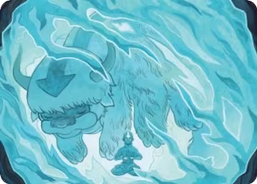 Aang's Iceberg 2 Art Card (40), Art Series: Avatar: The Last Airbender — Magic card price