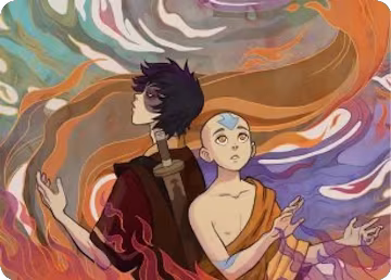 Fated Firepower Art Card (43), Art Series: Avatar: The Last Airbender — Magic card price