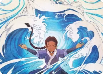 Katara, Water Tribe's Hope Art Card (48), Art Series: Avatar: The Last Airbender — Magic card price