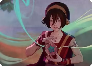 Toph, the First Metalbender Art Card (49), Art Series: Avatar: The Last Airbender — Magic card price