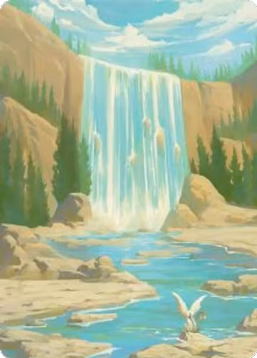 Island Art Card (51), Art Series: Avatar: The Last Airbender — Magic card price