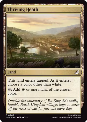 Thriving Heath (262), Avatar: The Last Airbender: Eternal-Legal — Magic card price