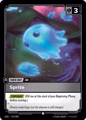 Sprite (274) // Buff (274/298), Origins — Riftbound card price