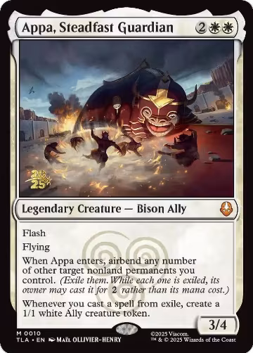 Appa, Steadfast Guardian (10), Prerelease Cards — Magic card price