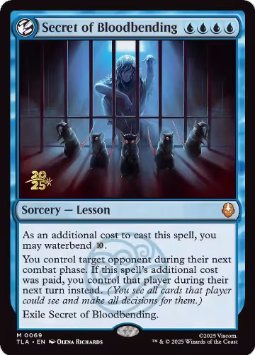 Secret of Bloodbending (69), Prerelease Cards — Magic card price