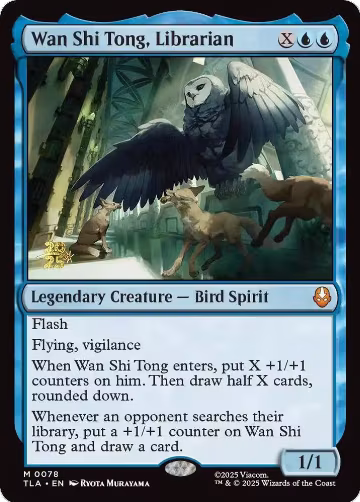 Wan Shi Tong, Librarian (78), Prerelease Cards — Magic card price