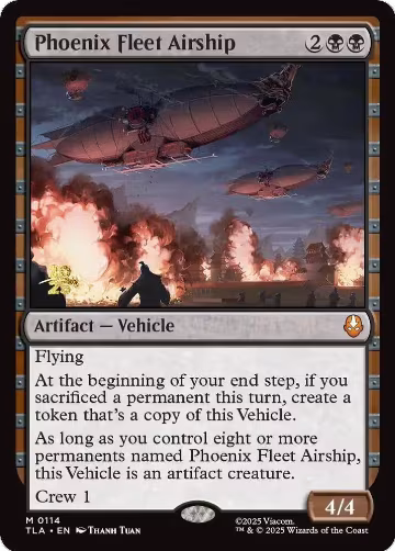 Phoenix Fleet Airship (114), Prerelease Cards — Magic card price