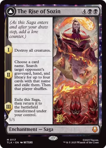 The Rise of Sozin (117), Prerelease Cards — Magic card price