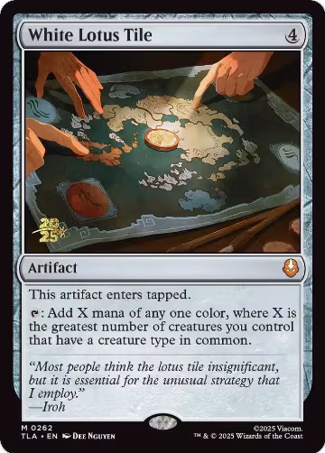 White Lotus Tile (262), Prerelease Cards — Magic card price