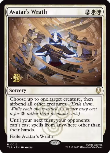 Avatar's Wrath (12), Prerelease Cards — Magic card price