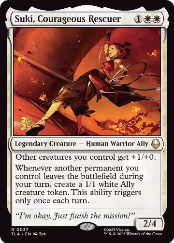 Suki, Courageous Rescuer (37), Prerelease Cards — Magic card price