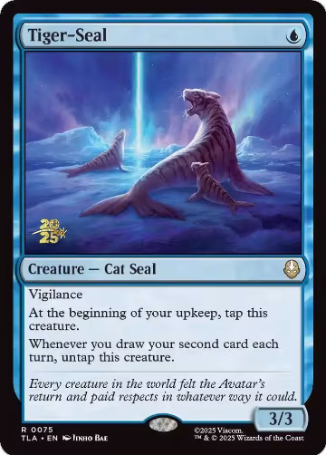 Tiger-Seal (75), Prerelease Cards — Magic card price