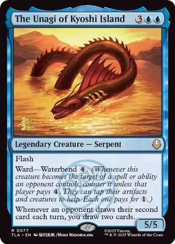 The Unagi of Kyoshi Island (77), Prerelease Cards — Magic card price