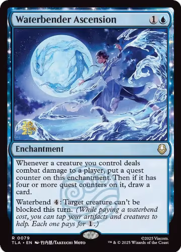 Waterbender Ascension (79), Prerelease Cards — Magic card price