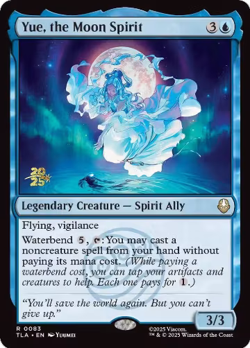 Yue, the Moon Spirit (83), Prerelease Cards — Magic card price