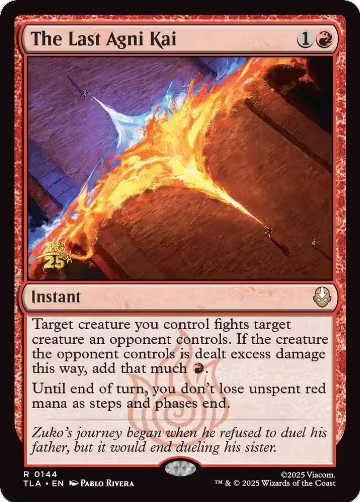 The Last Agni Kai (144), Prerelease Cards — Magic card price