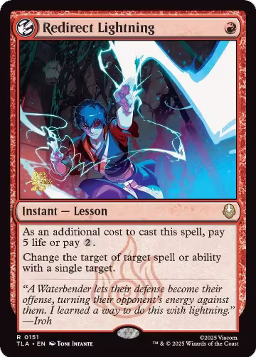 Redirect Lightning (151), Prerelease Cards — Magic card price