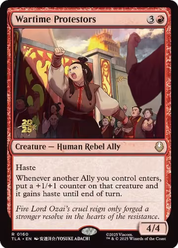 Wartime Protestors (160), Prerelease Cards — Magic card price