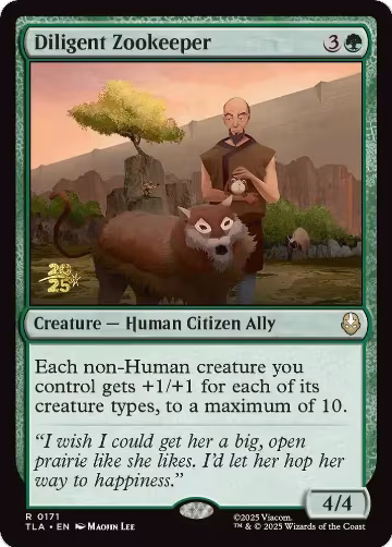 Diligent Zookeeper (171), Prerelease Cards — Magic card price