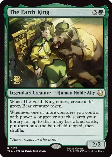The Earth King (172), Prerelease Cards — Magic card price