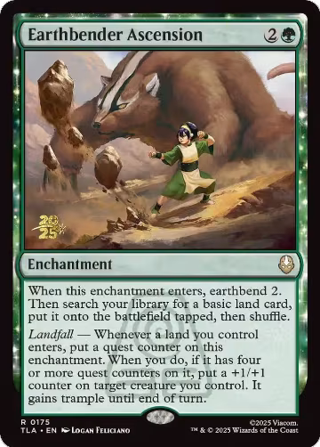 Earthbender Ascension (175), Prerelease Cards — Magic card price