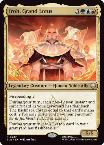 Iroh, Grand Lotus (227), Prerelease Cards — Magic card price
