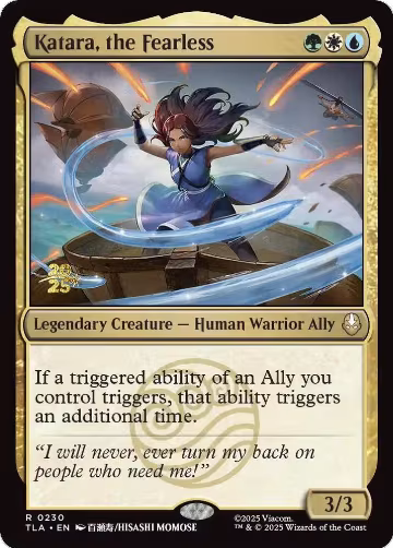 Katara, the Fearless (230), Prerelease Cards — Magic card price