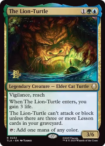 The Lion-Turtle (232), Prerelease Cards — Magic card price