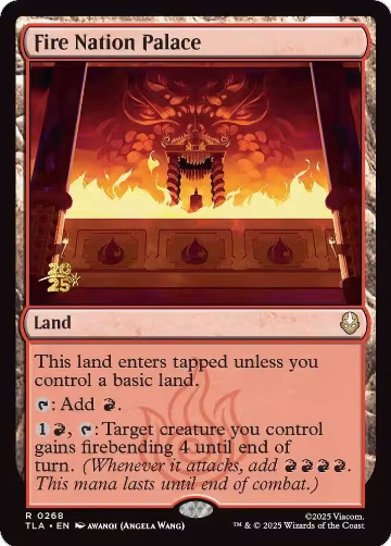 Fire Nation Palace (268), Prerelease Cards — Magic card price